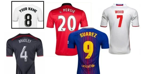 Football Shirt Printing Torquay